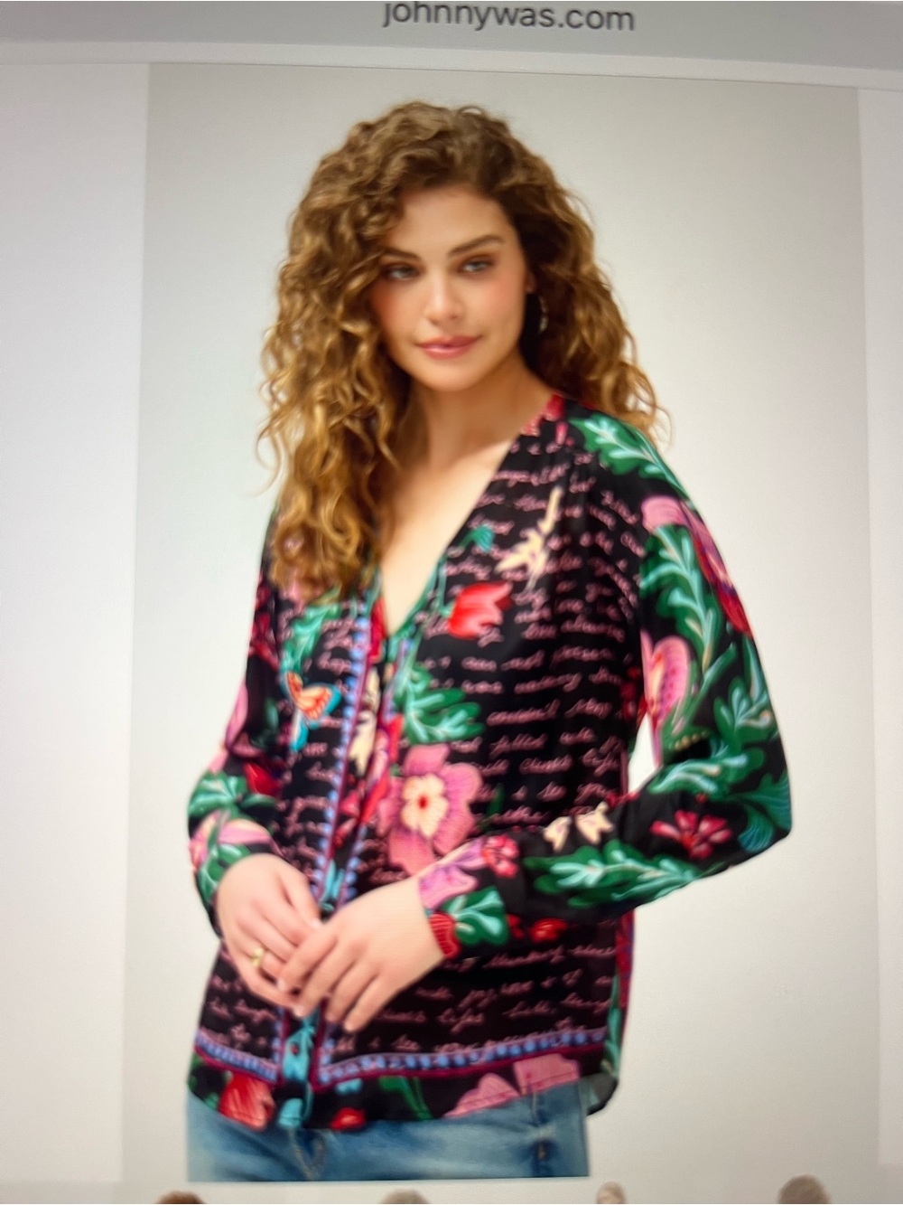 NWT! Johnny Was Jade blouse